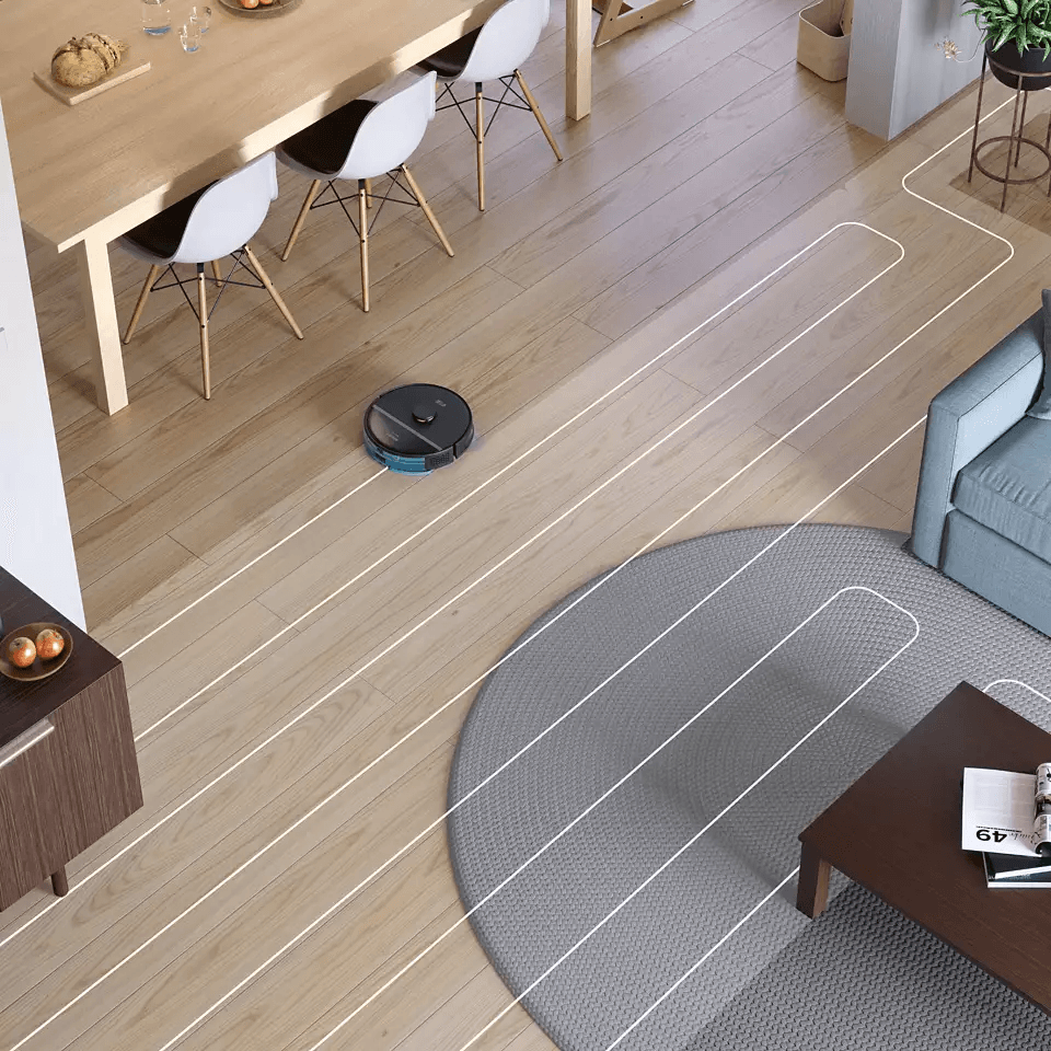 PHILIPS XU3000/01 HomeRun Dulkių siurblys robotas siurbia ir šluoja